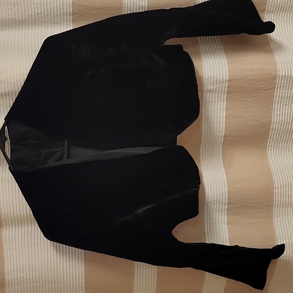 80's velvet bowlero jacket - Picture 1 of 1